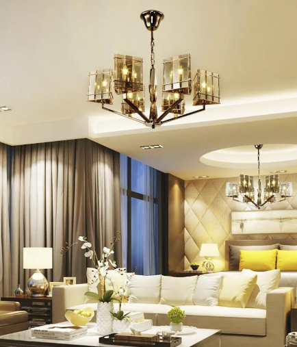 Elevate Your Kitchen with a Stunning Glass Chandelier