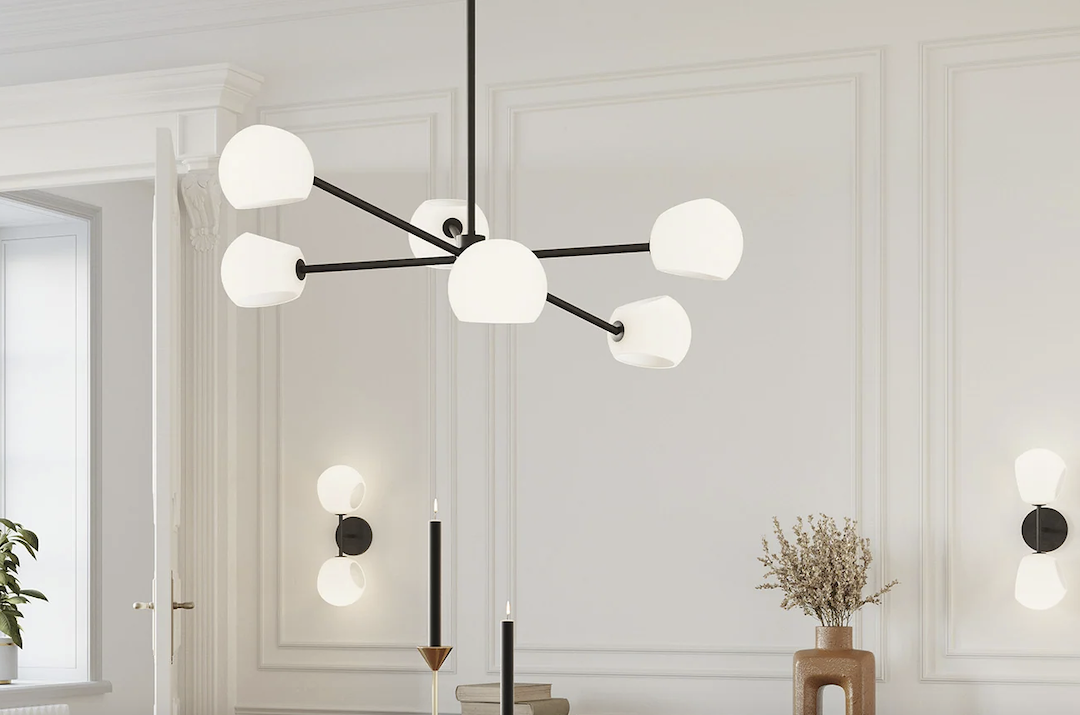 Rustic Charm: Willow Sphere Chandelier for Rural Style