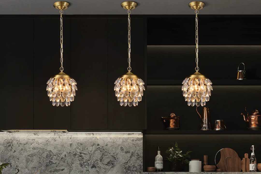 Rustic Elegance: Pine Cone Chandelier